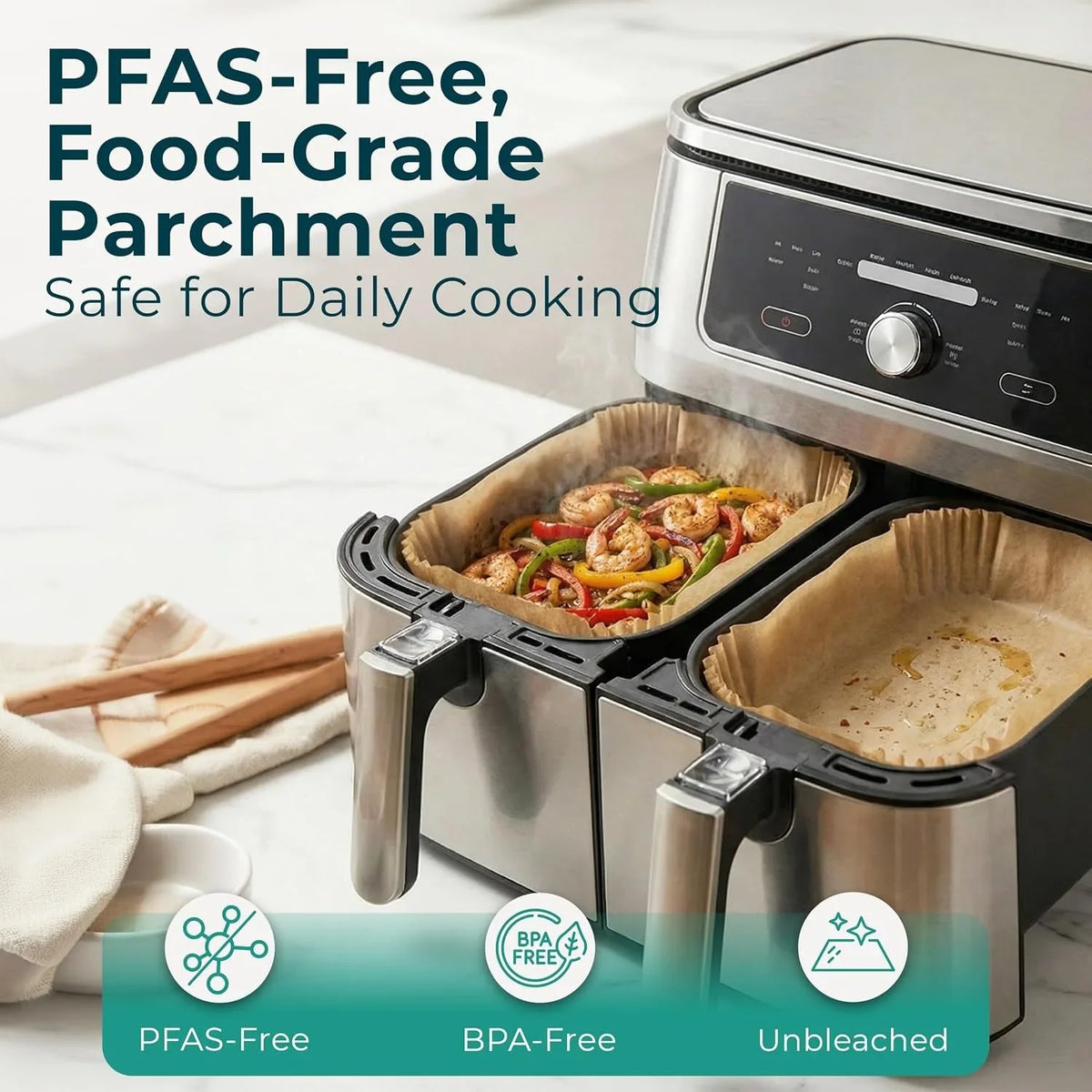 cathy-yoders-xl-rectangle-air-fryer-liners-128-pcs-10-6-inch-air-fryer-liners-disposable-rectangular-8-12-qt-easy-cleanup-rectangular-shape-airfryer-liner-parchment-paper-for-cooking-baking