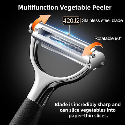 2-In-1 Julienne Peeler Vegetable Peeler for Kitchen3