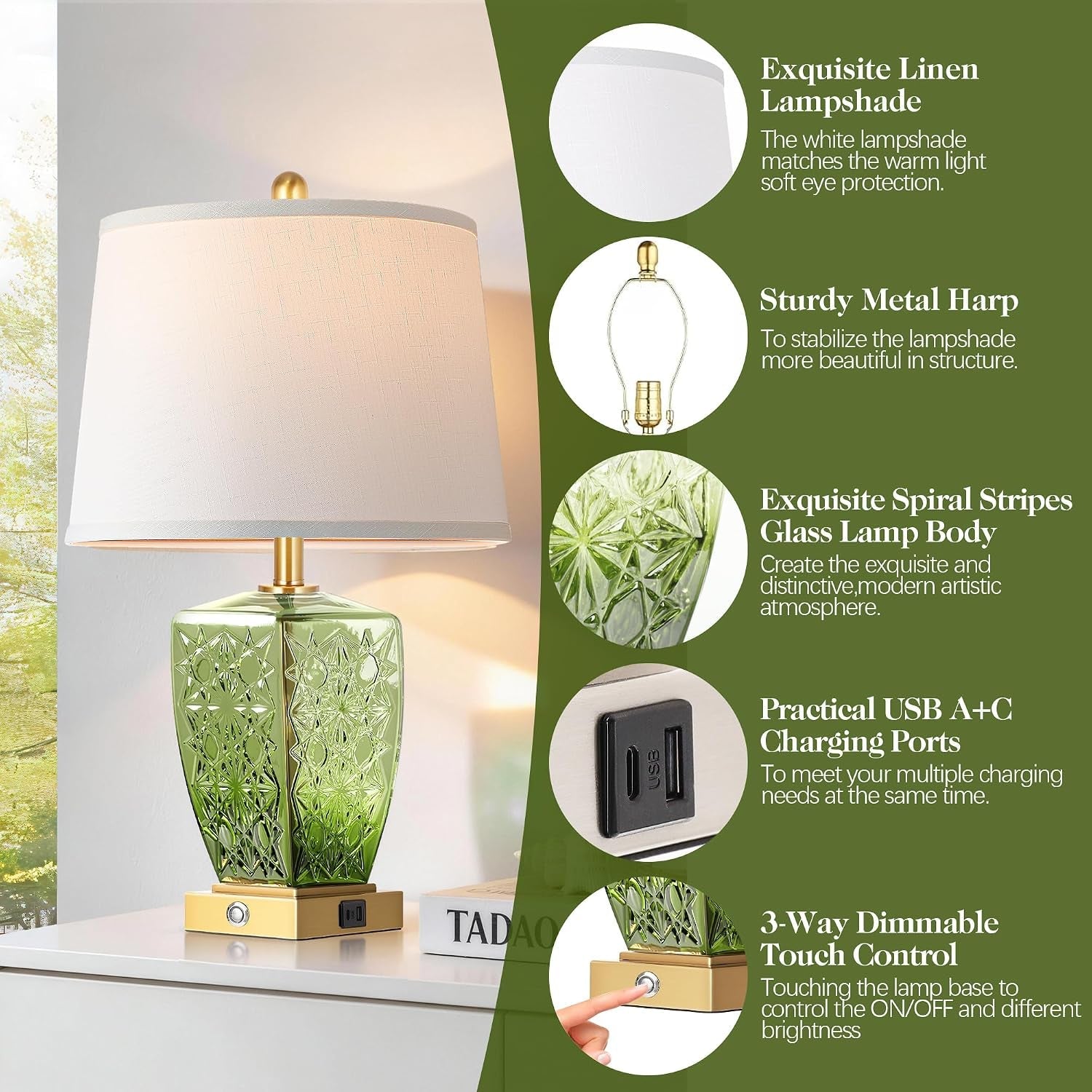 23-glass-table-lamps-set-of-2-bedside-lamp-for-bedroom-green