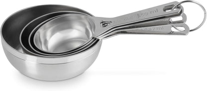 Le Creuset Stainless Steel Measuring Cups, Set of 45