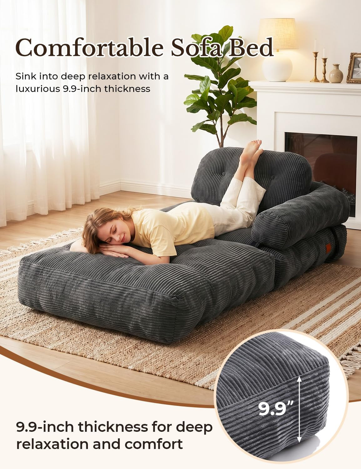 folding-sofa-bed-l-shaped-couch-back-support-and-arm-pillow-futon