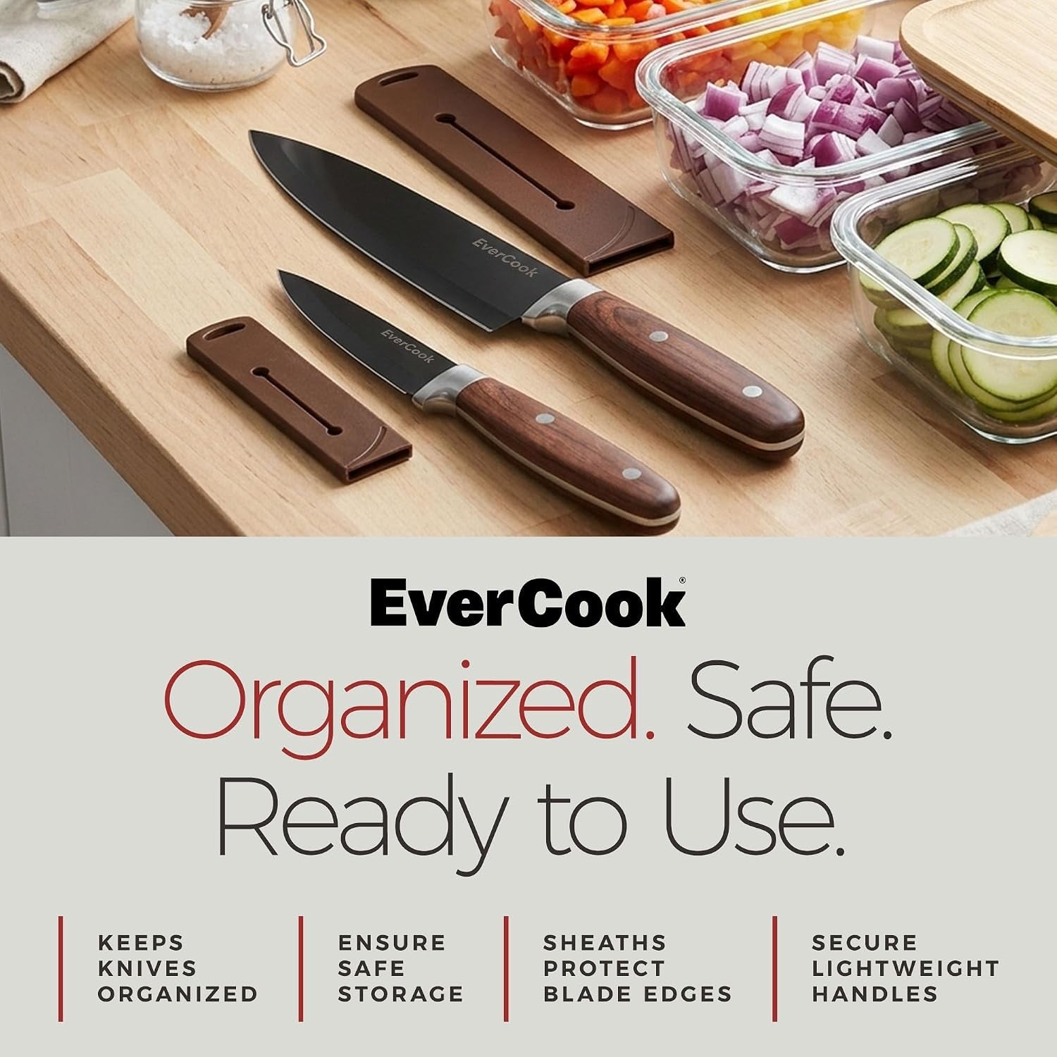 4-piece-kitchen-knife-set-6-chef-3-5-paring-2-sheaths-black-coated-stainless-steel-cutlery-brown-wood-pattern-handles-hollow-ground-blades-soft-tpr-grip-comfortable-control