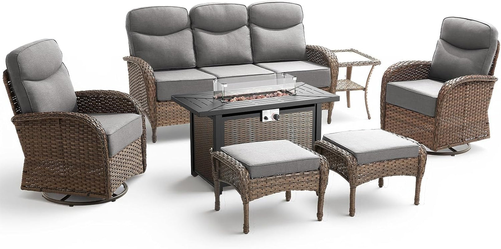luxury-patio-furniture-set-with-42-5-fire-pit-table-6-inch-thick-cushions-wicker-outdoor-furniture-with-wicker-swivel-patio-chairs-set-of-2-patio-conversation-set-for-deck-garden-porch-gray