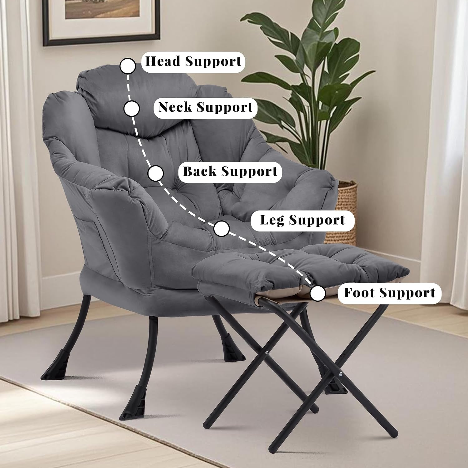 lazy-chair-with-ottoman-comfy-reading-chair-darkgrey-cushioned-seat-with-foldable-ottoman-and-side-pocket-lounge-chair-for-bedroom-living-room-dorm-and-small-spaces