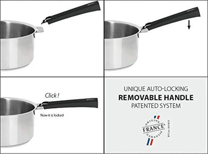 WOKT20QEKP Non-Stick Wok with Domed Glass Lid, Silver, 1.5 Quart3