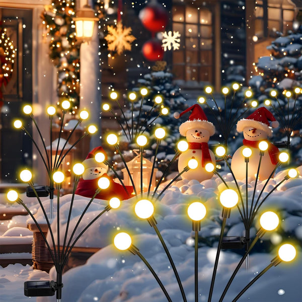 Solar Garden Lights Outdoor Waterproof, Swaying Firefly Light, Garden Decor8