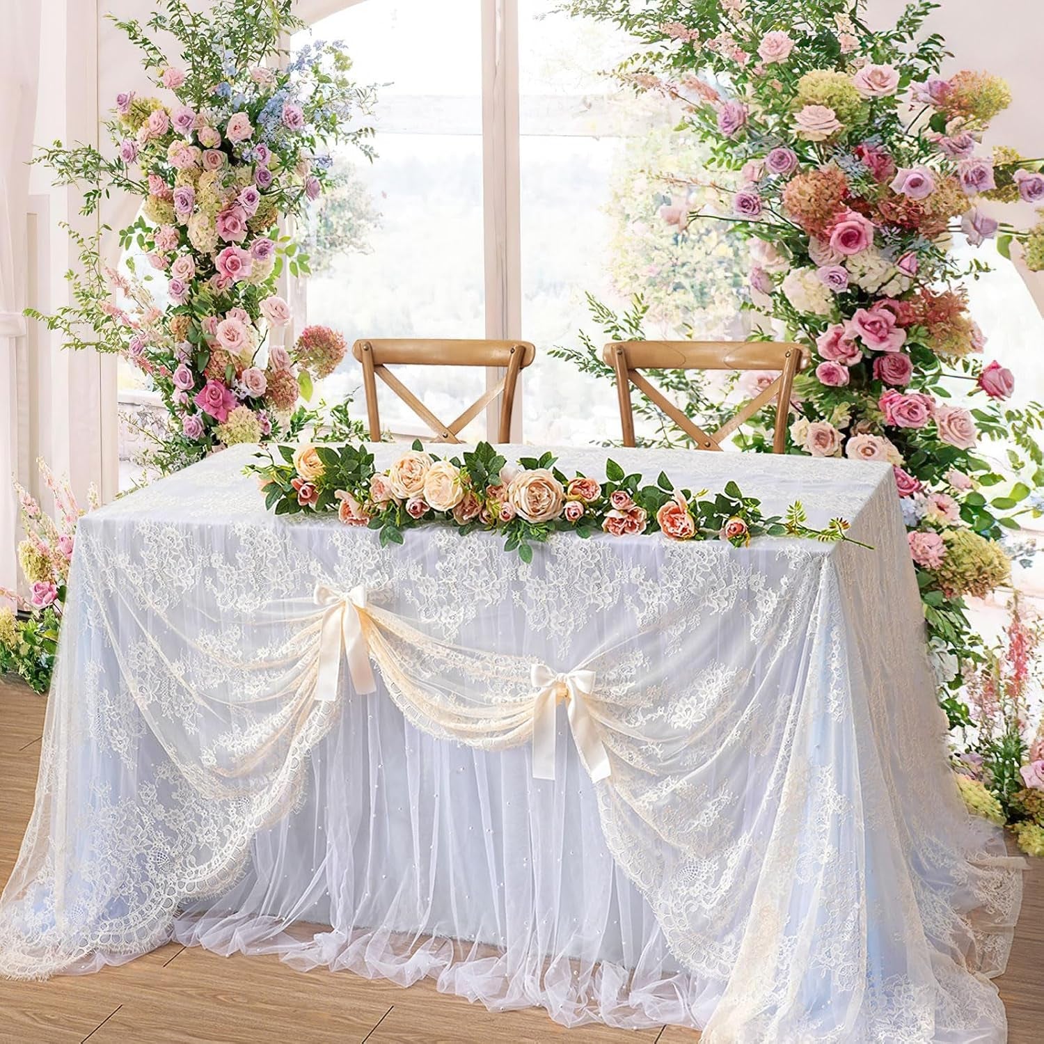 2-pieces-60x120-inch-table-cloth-farmhouse-rustic-tablecloth-for-bridal-shower-ivory-flower-table-linen-spring-outdoor-decorations