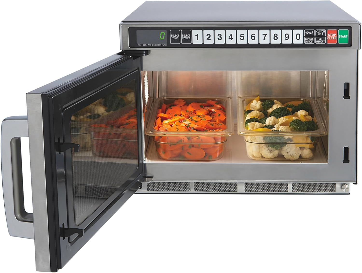 r-cd1800m-commercial-microwave-oven-twintouch-heavy-duty-with-dual-touchpads-1800-watts-0-75-cu-ft-capacity-stainless-steel-10-memory-pads-4-stage-programming-auto-voltage-sensor