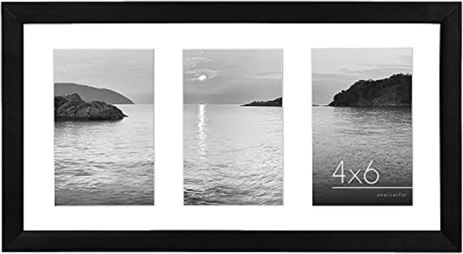 4x6-collage-picture-frame-with-shatter-resistant-glass-fits-three-4x6-photos-or-use-as-one-8x16-picture-frame-signature-collection-collage-frames-for-tabletop-and-wall-black