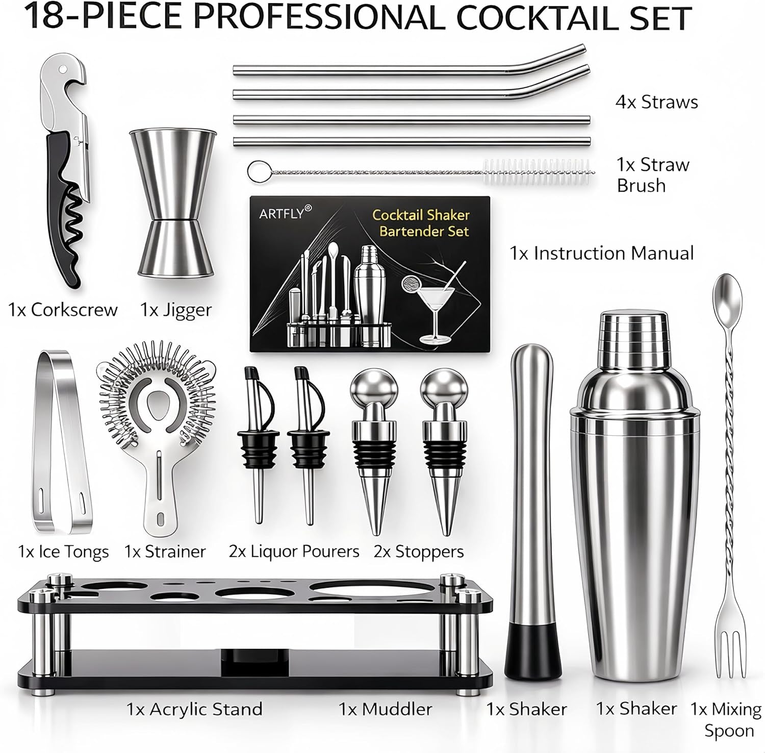 cocktail-shaker-set-18-piece-bartender-kit-with-stand-bar-tool-set-18-8-stainless-steel-mixology-kit-with-acrylic-stand-for-home-bar-bar-cart-parties-martinis-margaritas-and-mixed-drinks