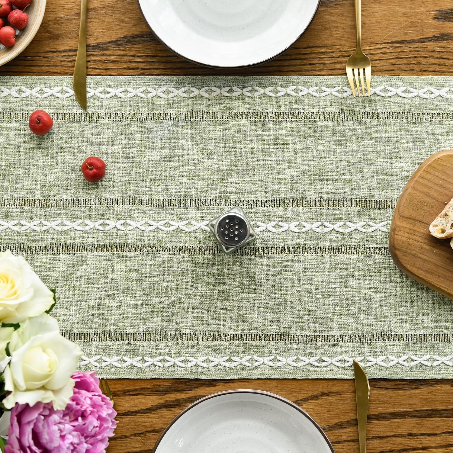 sage-green-rustic-cotton-linen-table-runner-seasonal-embroidered-hollow-kitchen-dining-table-decoration-for-home-party-decor-13x72-inch