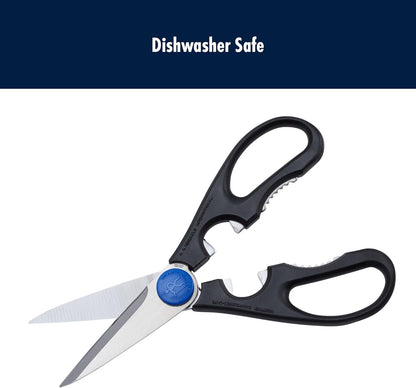 Kitchen Scissors Multi-Purpose Kitchen Shears Made in Japan | Kitchen Shears for Poultry, Herbs & Packaging. Built-In Bottle Opener, Comfortable Grip, Dishwasher Safe.7
