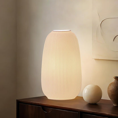 9.5" Decorative Ceramic Table Lamp Living Room,Bedroom,Corded,Bulb Included1