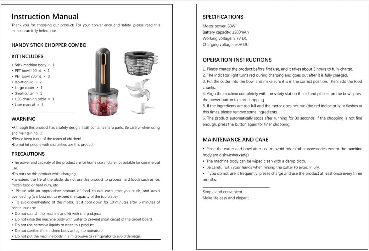 electric-mini-food-processor-4-cup-portable-usb-small-food-processor-garlic-mincer-for-dicing-mincing-and-puree-black