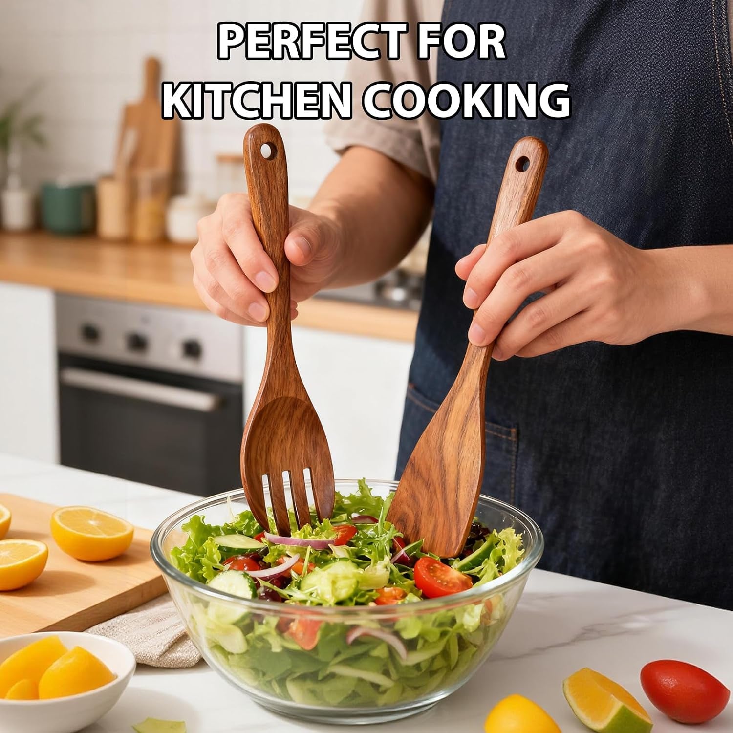 7-piece-wooden-non-stick-kitchen-utensil-set-natural-teak-wood-kitchen-pan-toolset-wooden-cooking-spatula-spoon-salad-fork-set-scratch-resistant-cookware-toolset-easy-to-clean