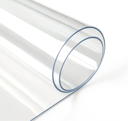 1.5Mm Clear Desk Cover Protector, 14×24 Inch Clear Desk Cover, Rectangular Vinyl Desk Pad, PVC Plastic Table Cover for Office, Dresser, Night Stand, Computer & Writing Desk Tabletop1