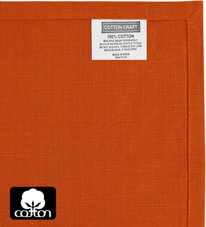 Harvest Cloth Napkins - Set of 12 Soft 100% Cotton Napkins5