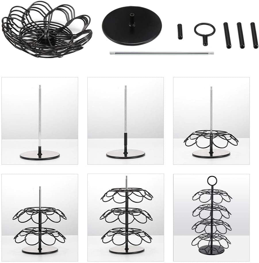 coffee-pod-carousel-holder-compatible-with-k-cups-organizer-compatible-with-36-cup-pods-spins-360-degrees