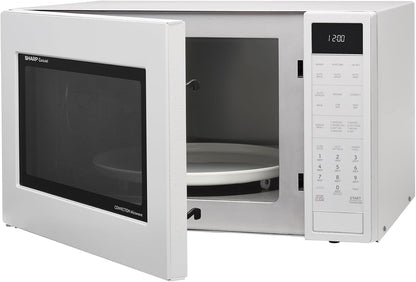 SMC1585KW Convection Countertop Microwave Oven with Removeable 15.4" Carousel Turntable, 1.5 Cubic Feet, 900 Watt, Sensor Cooking, White | 1.5 Cubic Feet, 900 Watt, Removeable 15.4" Carousel Turntable, Sensor Cooking14