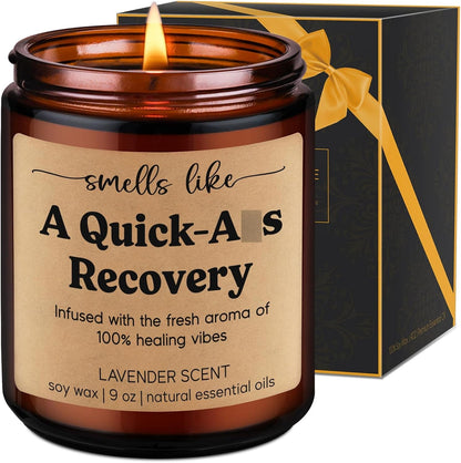 Get Well Candle, Surgery Recovery Gifts for Women, Men, Get Well Soon1