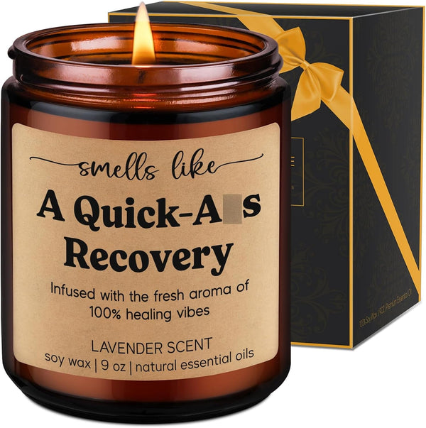 Get Well Candle, Surgery Recovery Gifts for Women, Men, Get Well Soon1