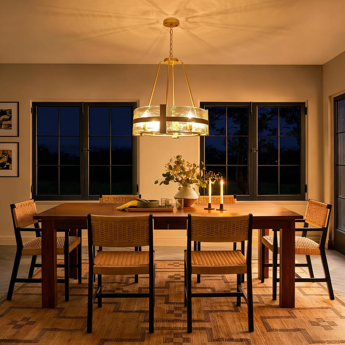 20-5-gold-glass-dining-room-chandeliers-modern-farmhouse-drum-chandelier