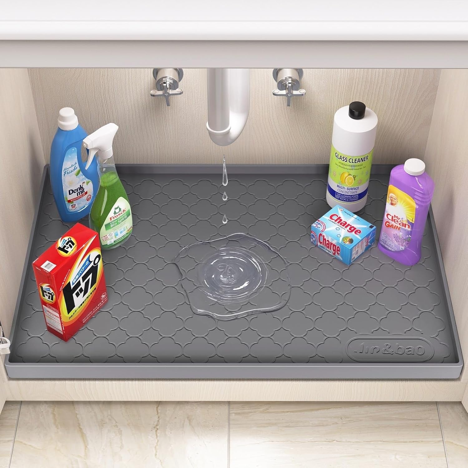 under-sink-mat-34-x-22-waterproof-silicone-cabinet-kitchen-liner