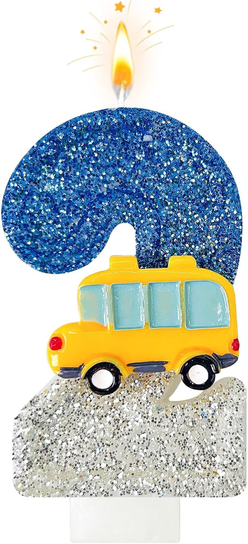 2st-birthday-number-candles-for-school-bus-blue-and-silver-birthday-decorations-for-boys-for-cakes-parties-anniversary-celebrations-bakery-decorations-number-02