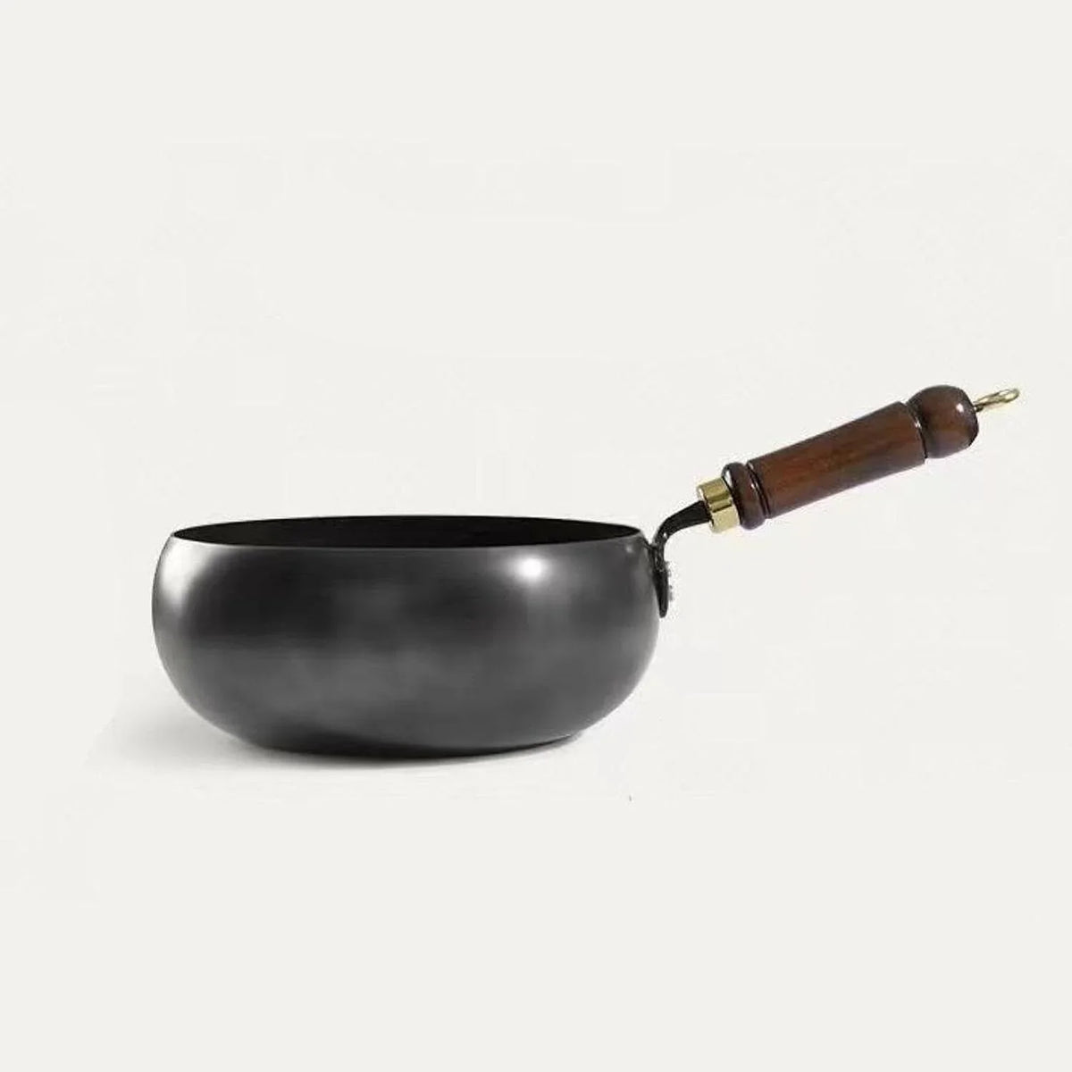 refined-iron-wok-with-wood-handle-and-glass-lid-9-45-in-flat-bottom-nonstick-stir-fry-pan-for-gas-induction-and-all-stovetops
