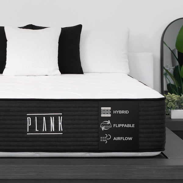 Brooklyn Bedding Plank Firm Luxe 13" Olympic Queen 66X80 Hybrid Mattress1