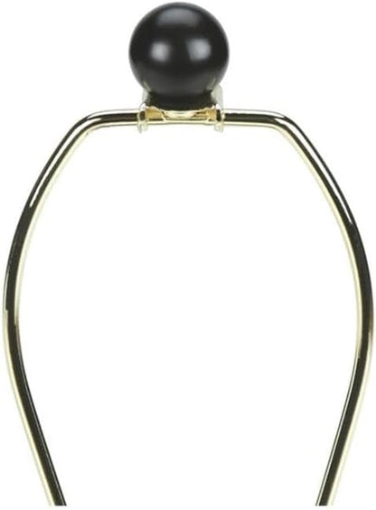 22" Black Ceramic Table Lamp, Ivory Linen Drum Shade, 3-Way Switch, 7.5" Base and 13" Shade, Transitional Style, Decorative Lighting for Living Room, Bedroom, or Office8