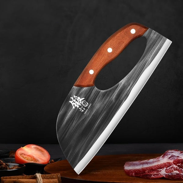 Meat Cleaver, Forged Multifunctional Portable Labor-Saving Vegetable Knives Kitchen Knife Women'S Meat Cutter, Slicing Knives3