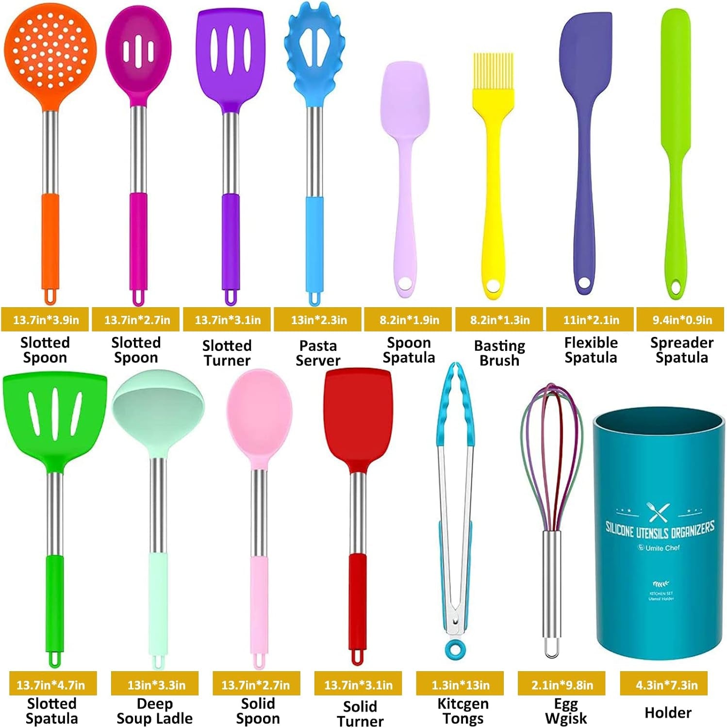 kitchen-utensils-set-15-pcs-silicone-cooking-kitchen-utensils-set-non-stick-silicone-stainless-steel-handle-turner-spatula-spoon-tongs-whisk-cookware-colorful