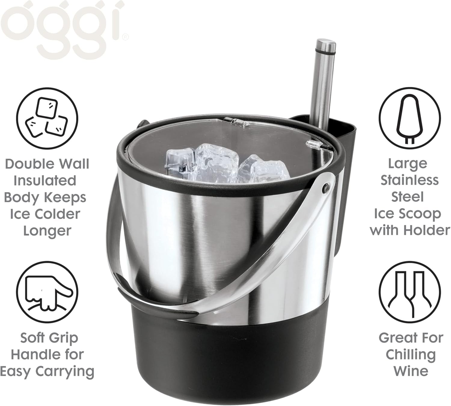 oggi-insulated-ice-bucket-4-quart-3-8-l-stainless-steel-black