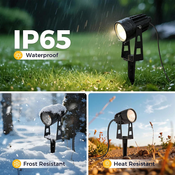 RGB Dusk to Dawn Low Voltage Landscape Lighting Remote 6 Pack5