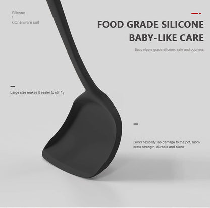 Silicone Cooking Utensils Set - 446°F Heat Resistant Kitchen Utensils,Turner Tongs,Spatula,Spoon,Brush,Whisk,Kitchen Utensil Gadgets Tools Set for Nonstick Cookware,Dishwasher Safe (BPA Free)4