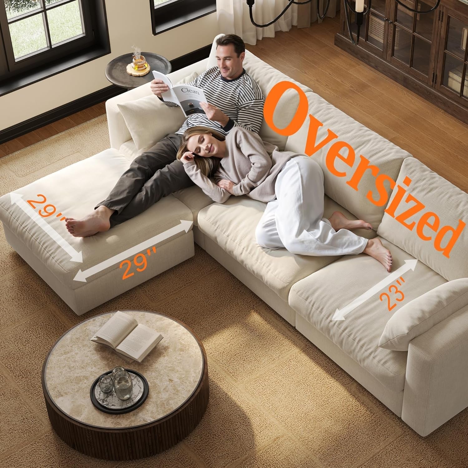 99-cloud-modular-sectional-sofa-with-storage-l-shaped-couch-with-movable-ottoman-4-seater-oversized-cloud-sofa-for-living-room-chenille-fabric-solid-wood-frame-tool-free-assembly-beige