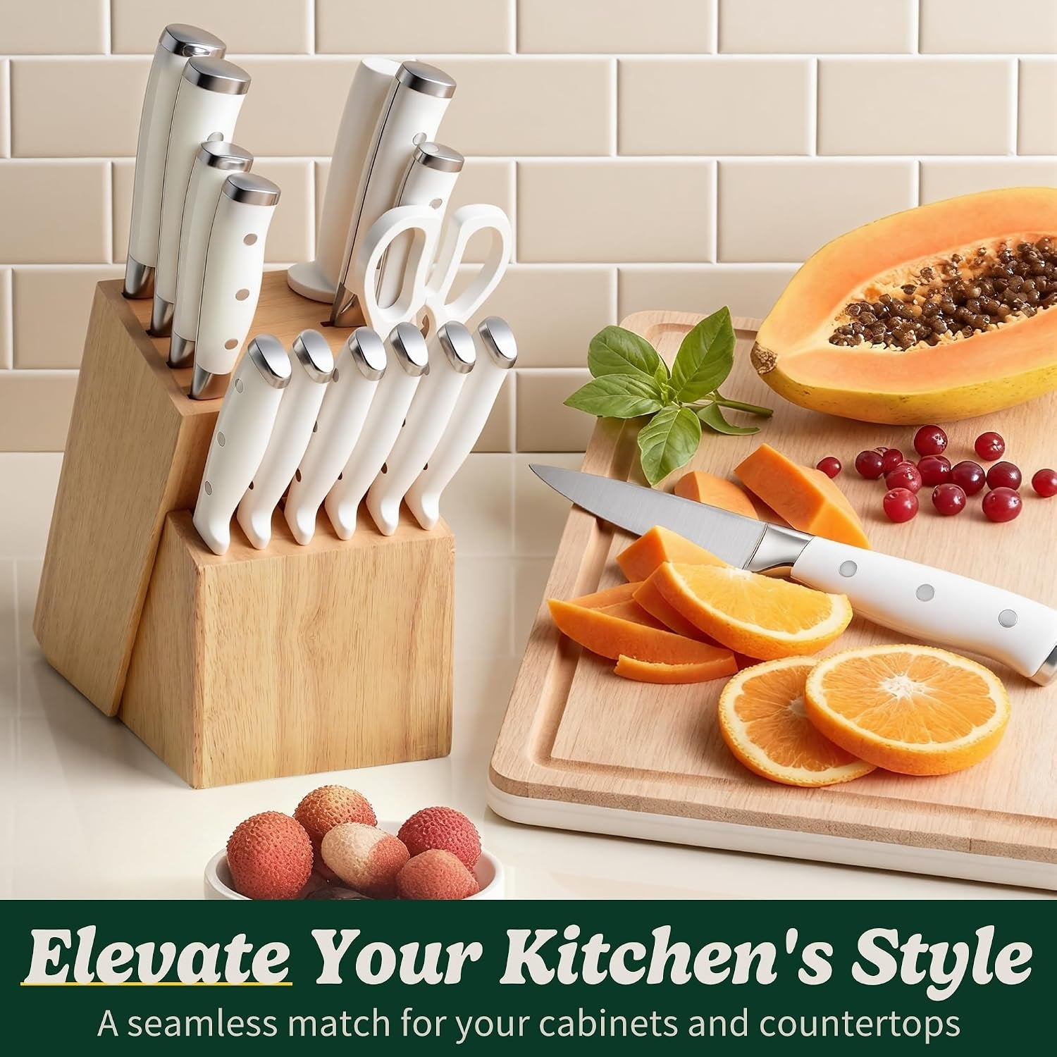 knife-set-15-piece-premium-chef-high-carbon-stainless-steel-kitchen-knife-block-set-razor-sharp-ergonomic-forged-triple-rivet-handle-professional-knife-set-for-kitchen-dishwasher-safewhite