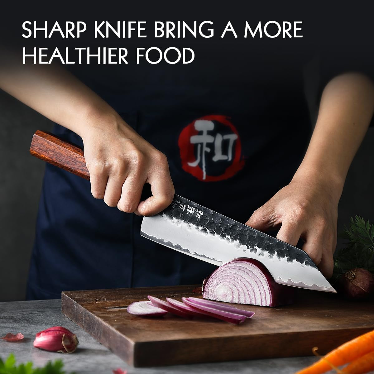 8-5-chef-knife-3-layers-high-carbon-clad-steel-kiritsuke-knife-composite-forging-steel-professional-japanese-kitchen-knife-redwood-octagonal-handle-with-wooden-knife-sheath
