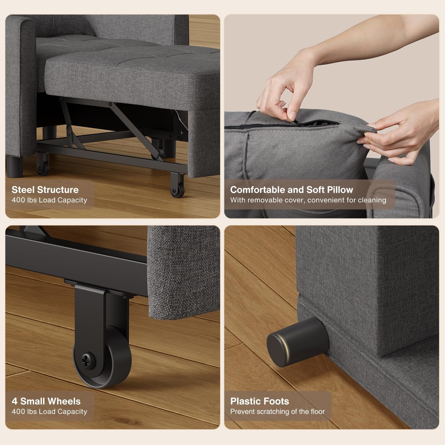 3-in-1-sleeper-chair-bed-convertible-sofa-dark-gray
