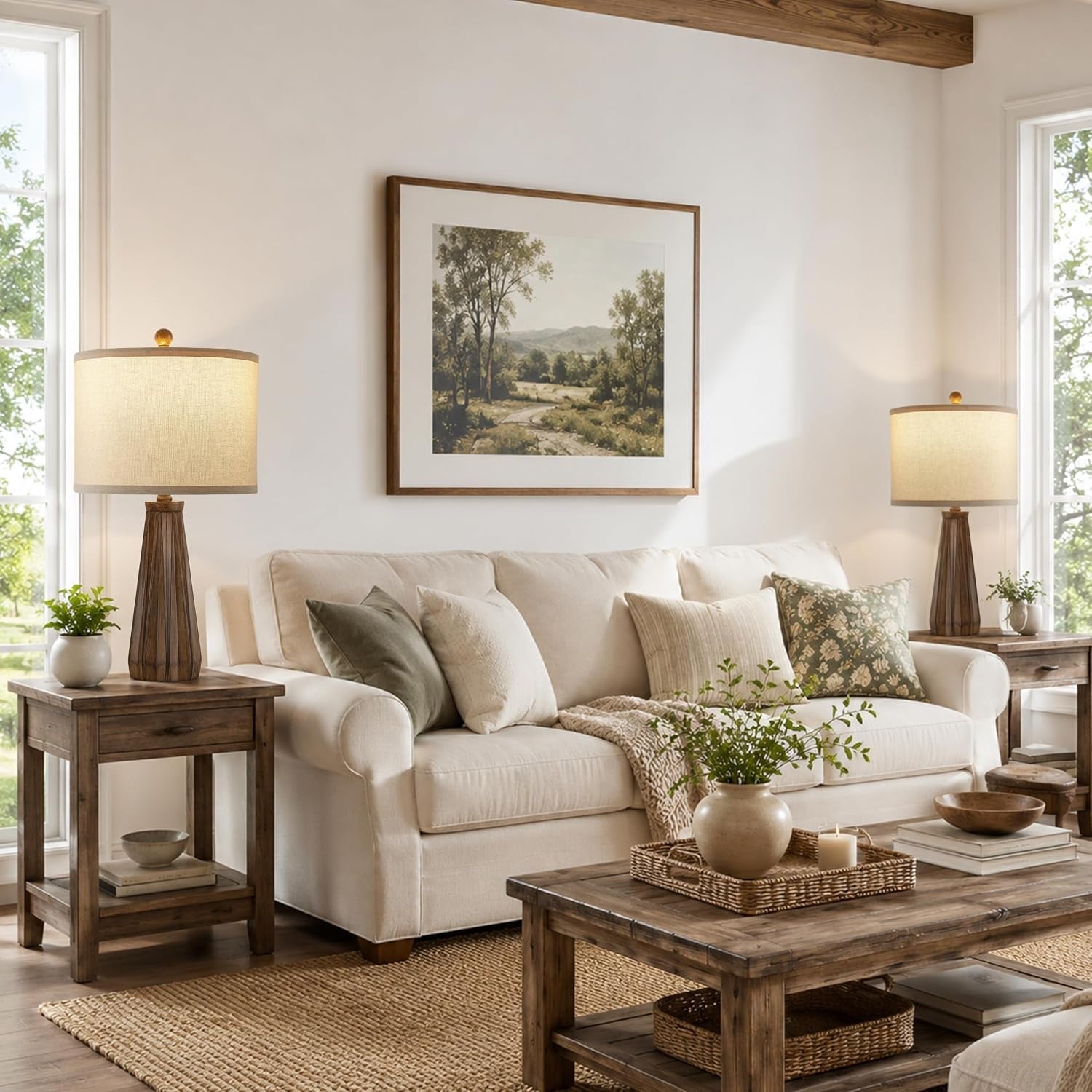 23-5-farmhouse-table-lamps-set-of-2-with-9w-led-bulbs-vintage-brown