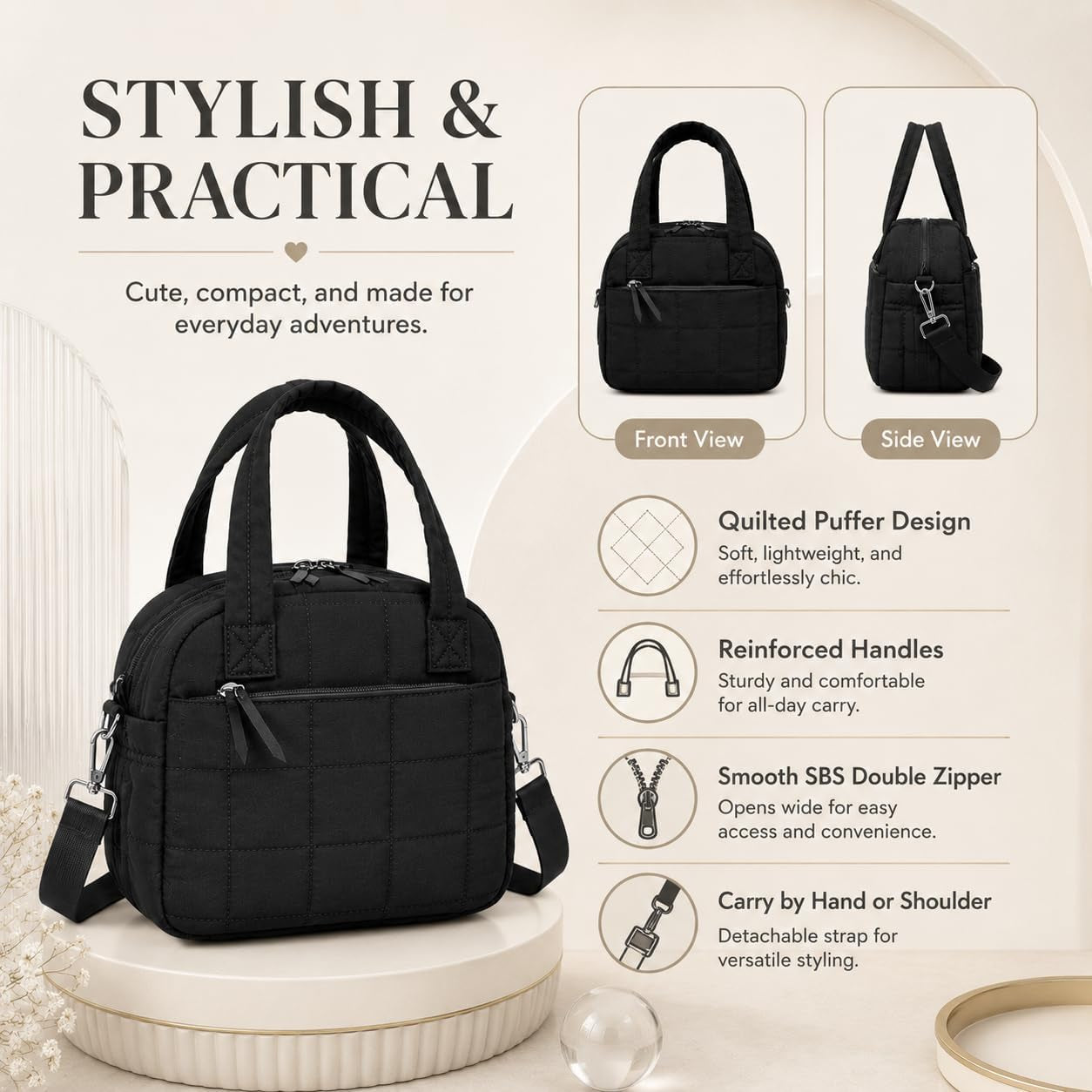 lunch-box-for-women-quilted-insulated-lunch-bag-puffy-lunch-tote-with-adjustable-shoulder-strap-for-work-school-travel-black-regular-9l