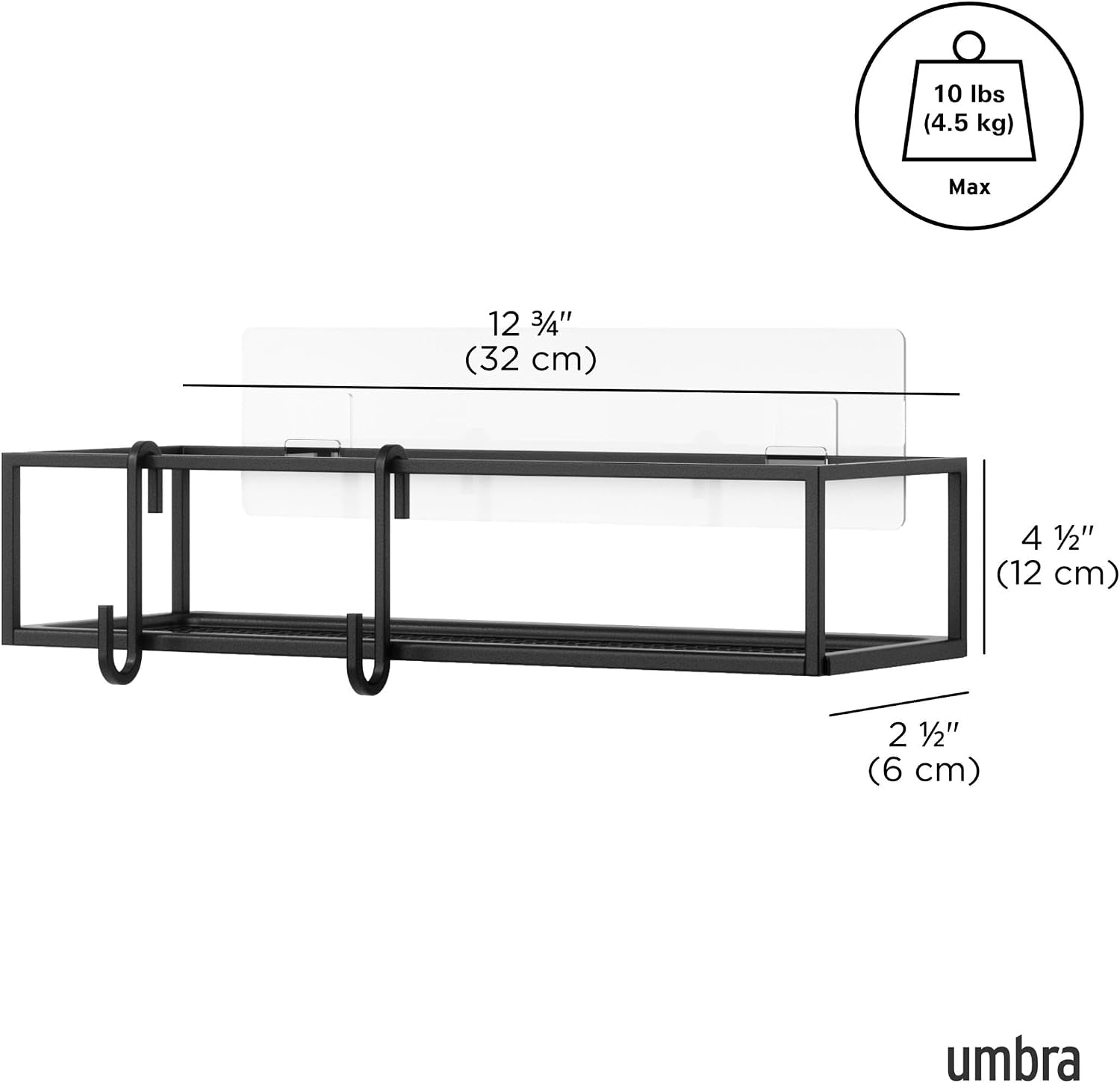 cubiko-shower-caddy-metal-floating-adhesive-set-of-2-black