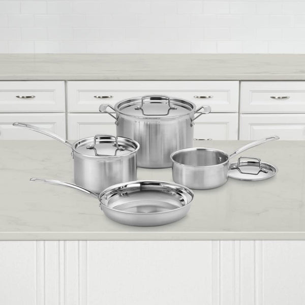 MCP-7NP1 Multiclad Pro Triple Ply 7-Piece Cookware Set Skillet3