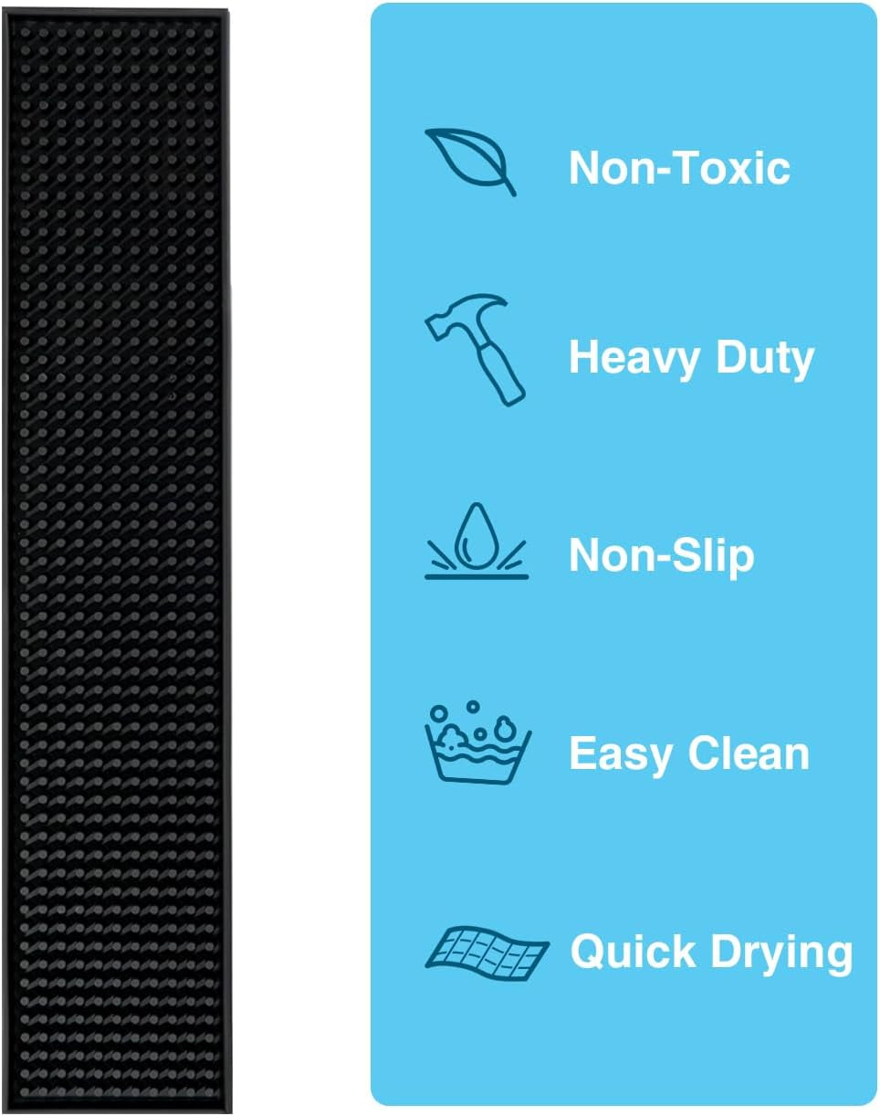 17-5x3-5-inches-long-pvc-bar-rail-mat-non-slip-serving-spill-mat-pack-of-2