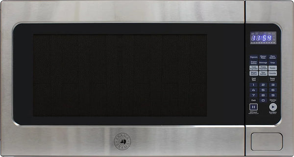 Microwave Oven Built-In 1200-Watts with 10 Power Levels Pre-Set Cooking Settings and Express Cook, Sensor and Speed Cooking and Silent Mode with Glass Turntable, 2.2 Cu.Ft., Metallic3
