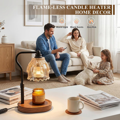 Candle Warmer Lamp with Timer and Wireless Remote Control2