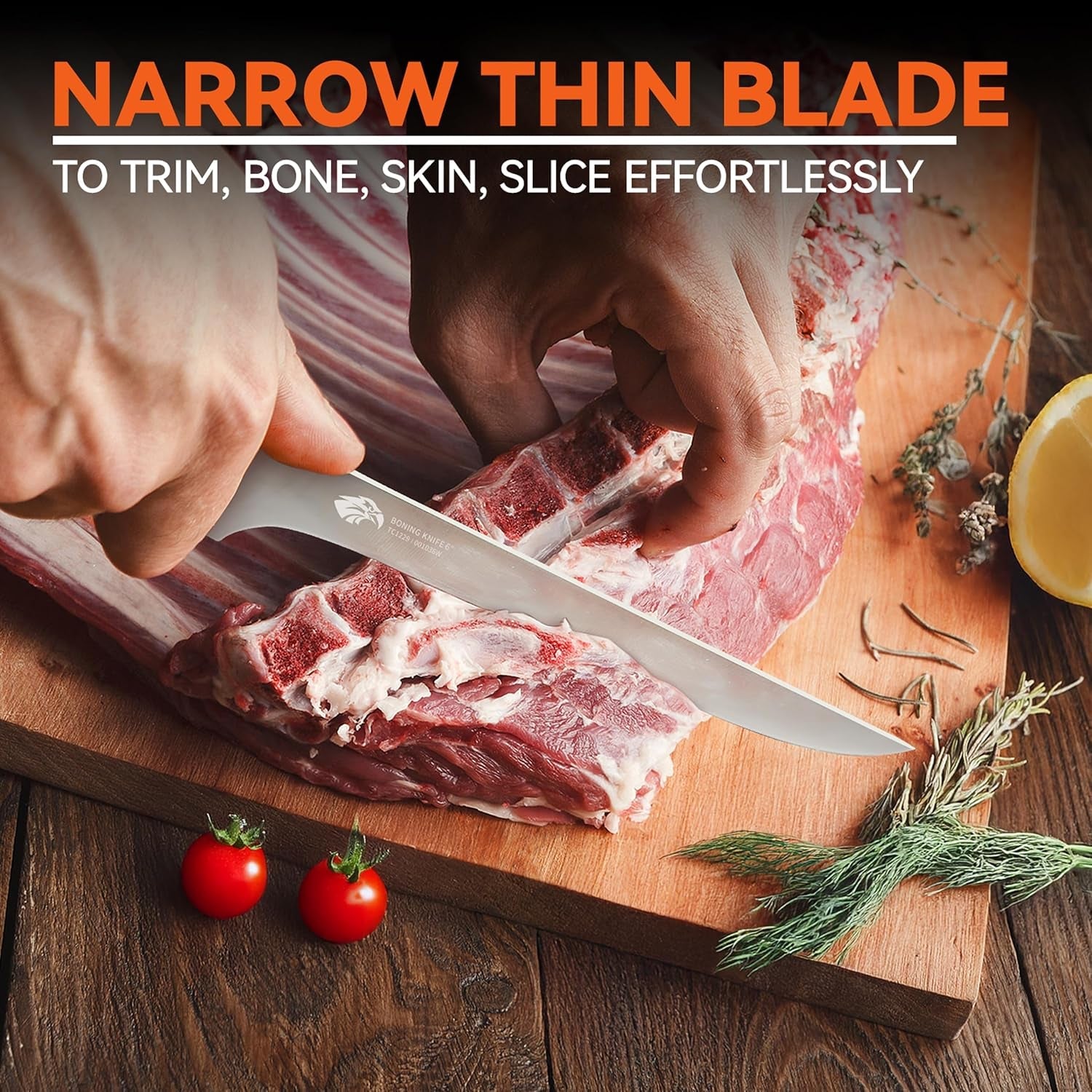 boning-knife-6-inch-fillet-knife-for-trimming-fat-from-meat-deer-skinning-full-tang-handle-high-carbon-german-steel-for-poultry-lamb-meat-cutting-black-hawk-series