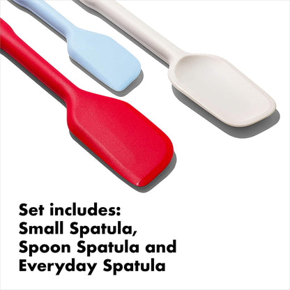 OXO Good Grips Silicone Heat Resistant Spatula Set - 3 Piece, Multicolor3