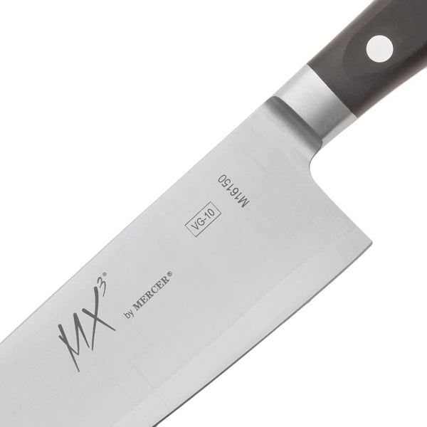MX3 Premium San Mai VG-10 Steel Core Blade Santoku Knife, 185Mm 7 Inch,Black6